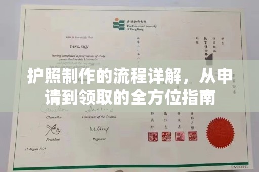 温县护照制作的流程详解，从申请到领取的全方位指南