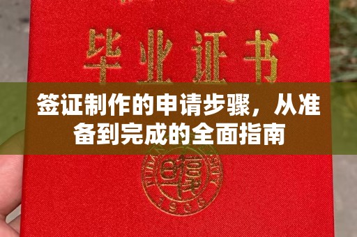 温县签证制作的申请步骤，从准备到完成的全面指南