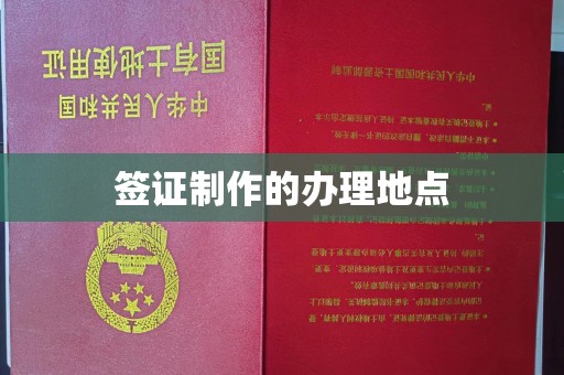 温县签证制作的办理地点