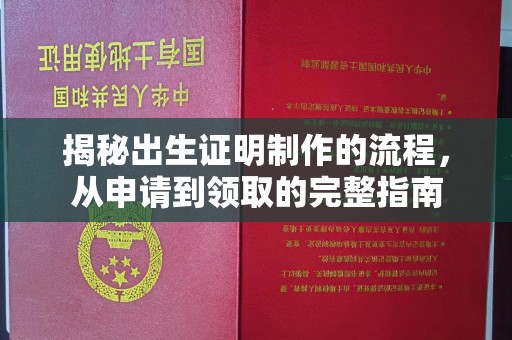 温县揭秘出生证明制作的流程，从申请到领取的完整指南