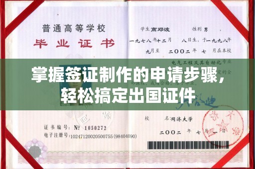 温县掌握签证制作的申请步骤，轻松搞定出国证件